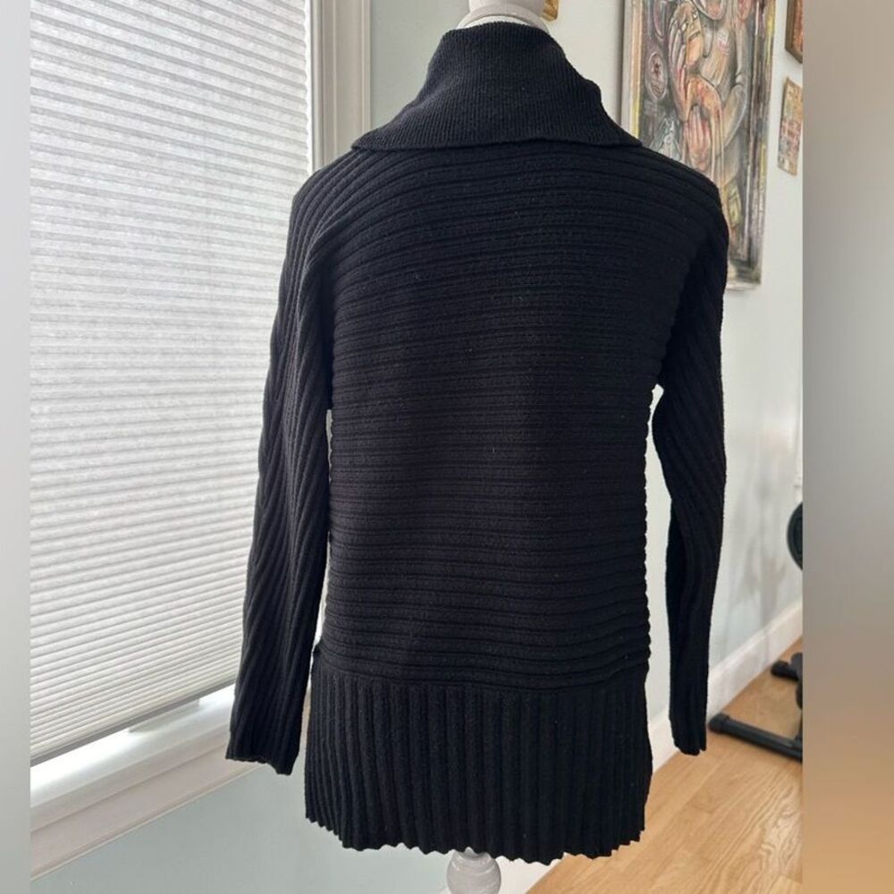 Philosophy Knitted Black Turtleneck Sweater Knit Top size Medium - Picture 2 of 5